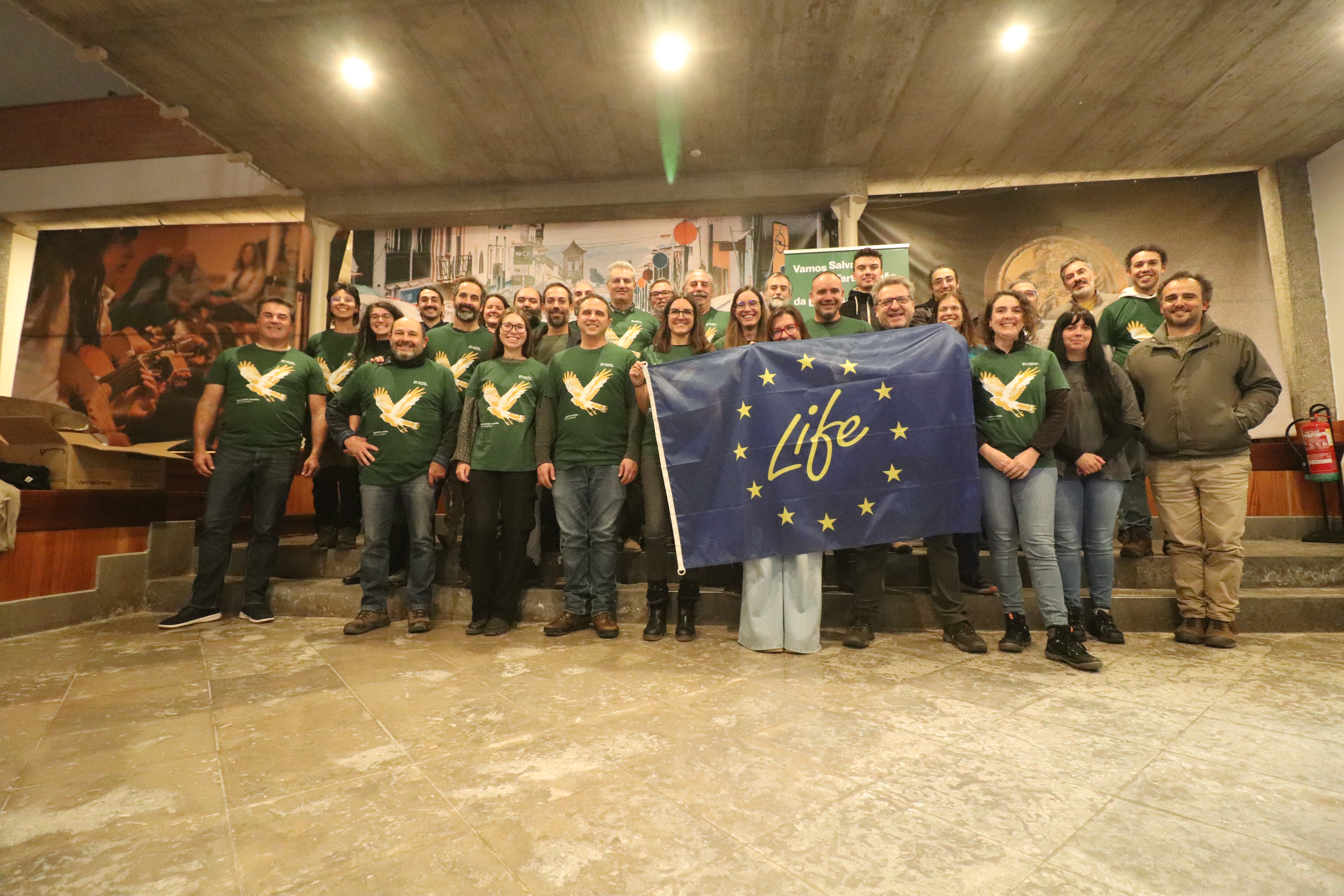 Parceiros do projeto LIFE SOS Pygargus reúnem-se para debater resultados do primeiro ano e prioridades para 2026 